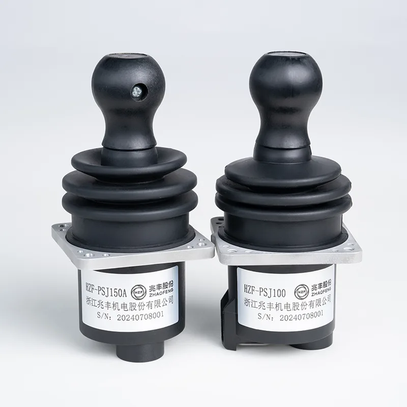 Anti-skli elektrisk kontrollhåndtak for industrikjøretøy